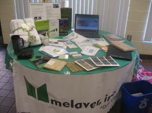 Richmond Hill Middle School Career Day Melaver booth